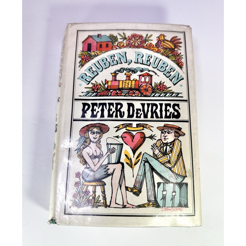 REUBEN RUEBEN. PETER DE VRIES. 1ST EDITION 1964. HARDBACK JACKET VINTAGE